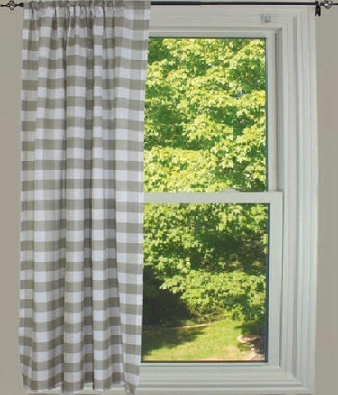 Heirloom Buffalo Check Oat Panel H4015123 - The Fox Decor